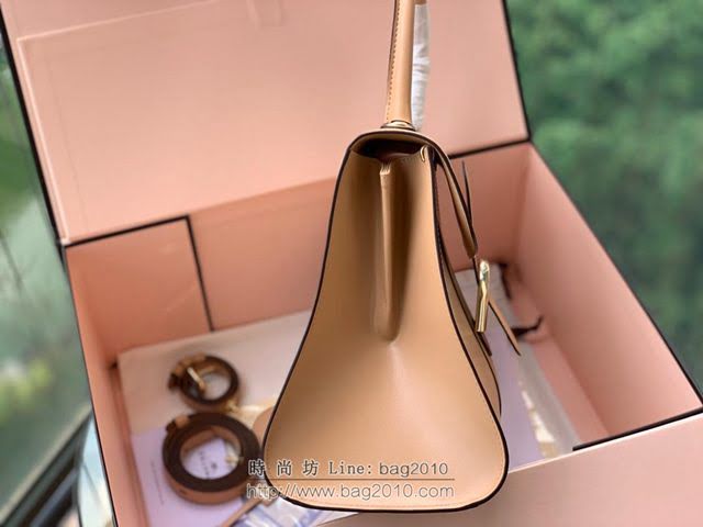 DELVAUX女包 Brillant手袋 德爾沃女手提包 女手拎包 Dv0028原版奶茶 Delvaux女單肩包  fcs1316